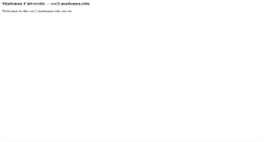 Desktop Screenshot of csc2.madonna.edu
